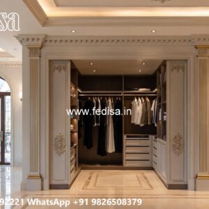 Luxury Closet Design with Classic Features No-10609