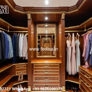 Royal Classic Wardrobe with Mirror Finish No-10616