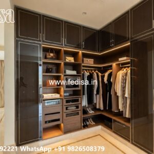 Elegant Wooden Closet for Spacious Bedrooms No-10624