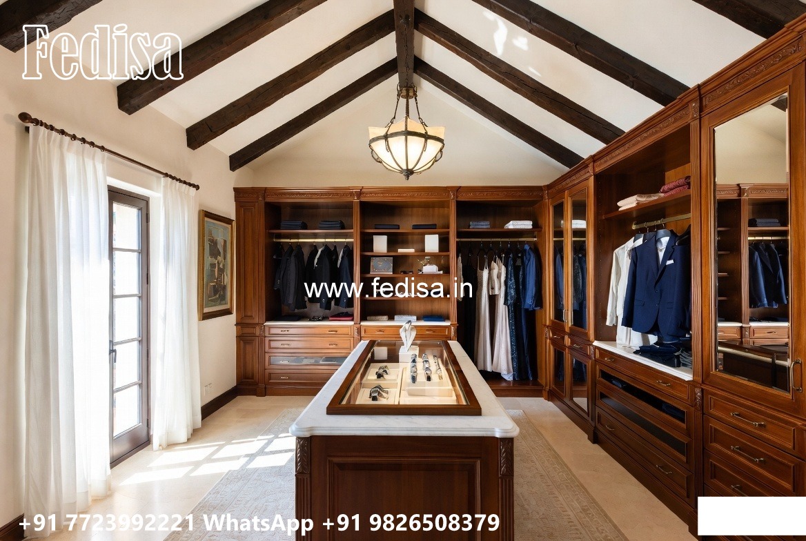 Classic Wardrobe Design with Decorative Accents No-10627