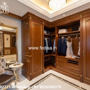 Traditional Wardrobe Design with Royal Style No-10633