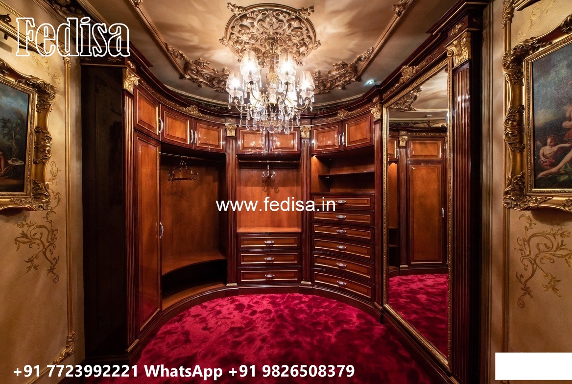 Wooden Closet Design with Elegant Craftsmanship No-10635