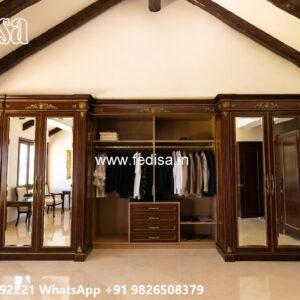 Timeless Wooden Closet with Luxury Appeal No-10643