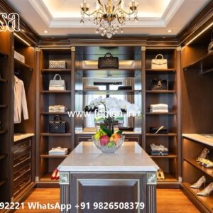 Royal Style Closet Design with Luxury Finish No-10646