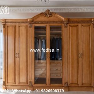 Luxury Classic Wardrobe with Rich Texture No-10661