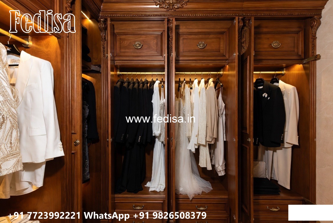 Elegant Wardrobe Design with Royal Charm No-10699