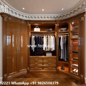 Classic Wardrobe Design with Sophisticated Finish No-10713