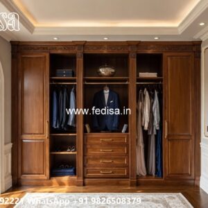 Classic Bedroom Closet with Premium Storage No-10718