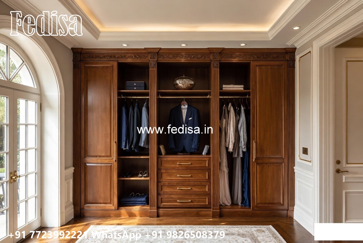Classic Bedroom Closet with Premium Storage No-10718