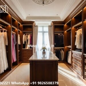 Premium Classic Closet with Wooden Finish No-10721