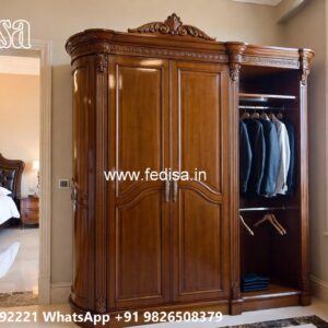 Classic Bedroom Wardrobe with Elegant Features No-10738