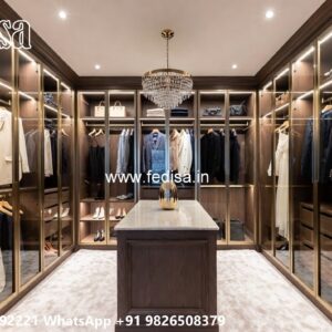 Royal Style Wardrobe with Decorative Finish No-10746