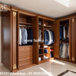 Classic Bedroom Closet with Royal Inspiration No-10760