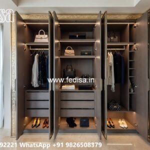 Vintage Wooden Closet with Premium Texture No-10767