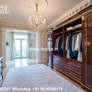 Timeless Bedroom Closet with Royal Charm No-10777