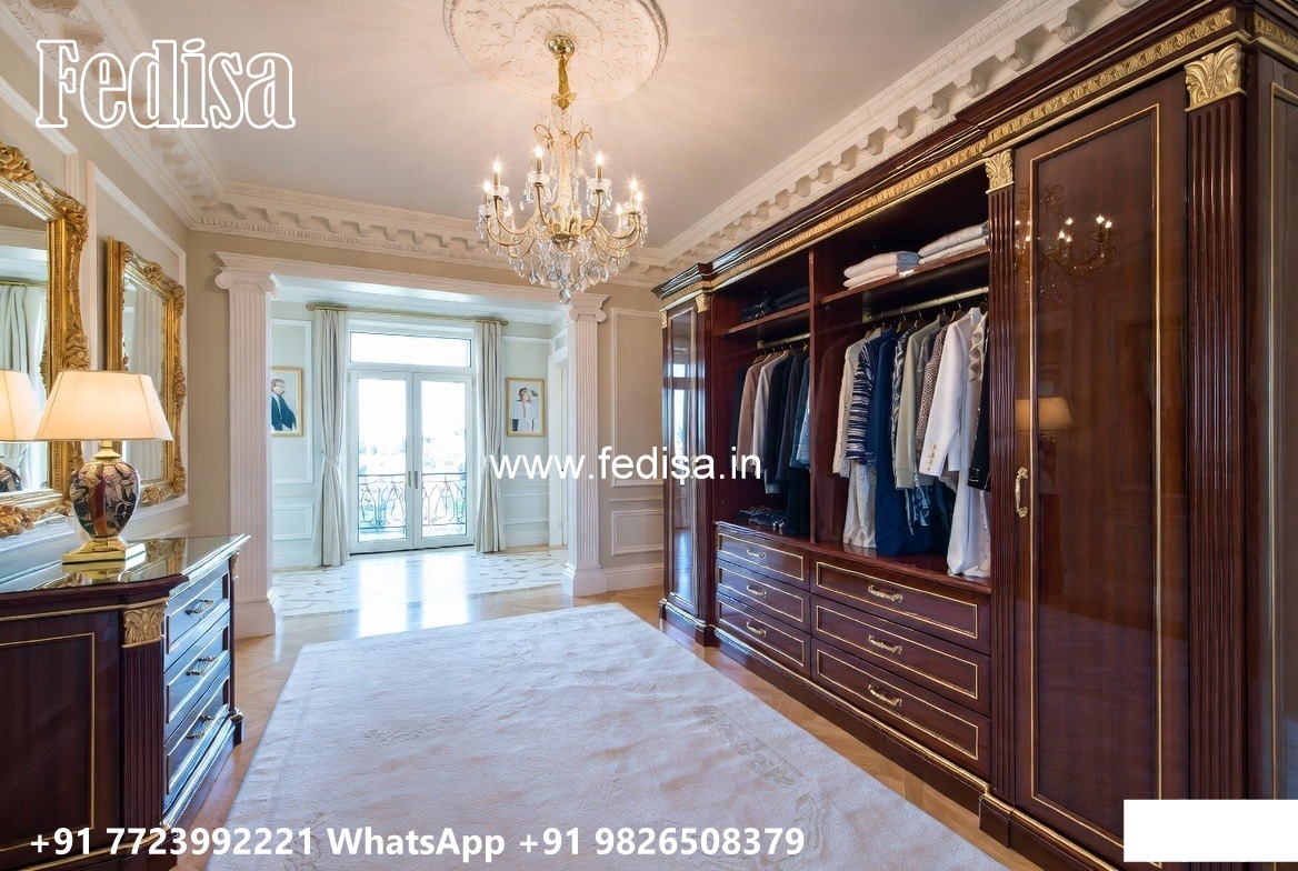 Timeless Bedroom Closet with Royal Charm No-10777