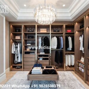 Traditional Wardrobe Design with Elegant Craftsmanship No-10784