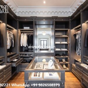 Space Saving Wardrobe Design for Modern Apartments No-10796