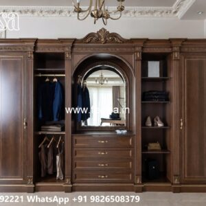 Wardrobe Design with Smart Organization Features No-10836