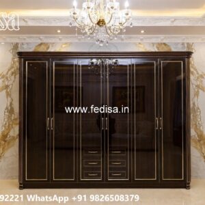 Luxury Wardrobe Design with Decorative Lighting No-10843