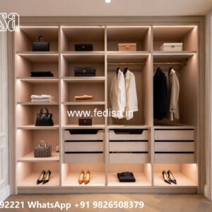 Modern Wardrobe Design with Sleek Finishes No-10848